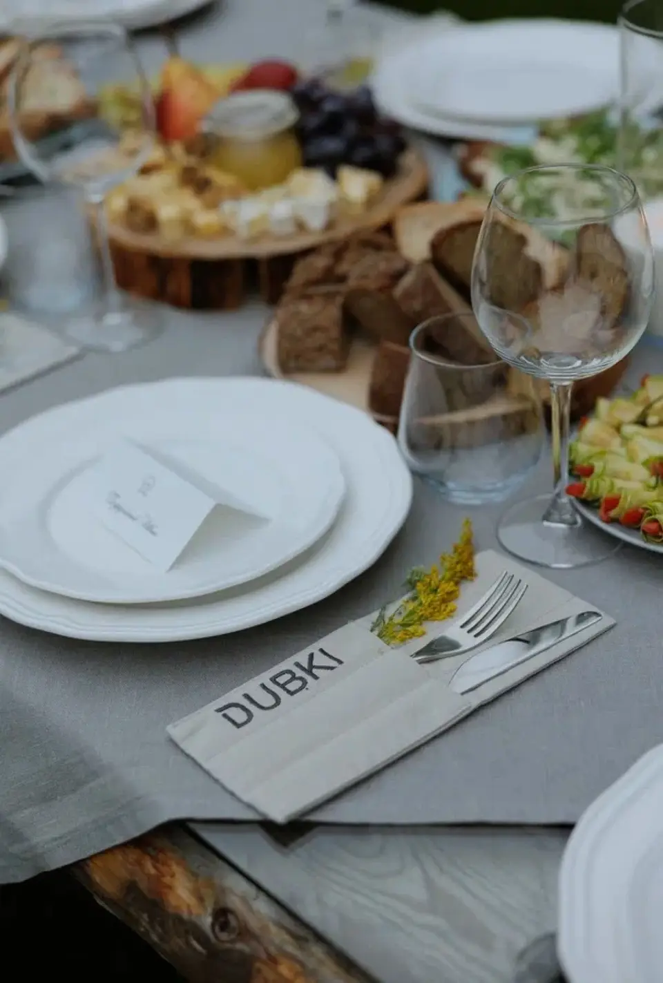 Терраса для мероприятий в комплексе DUBKI