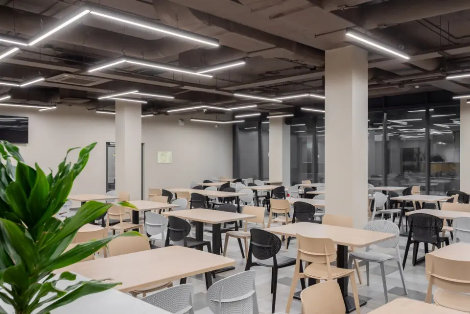 Кухня и зона для приготовления в Olivka Loft