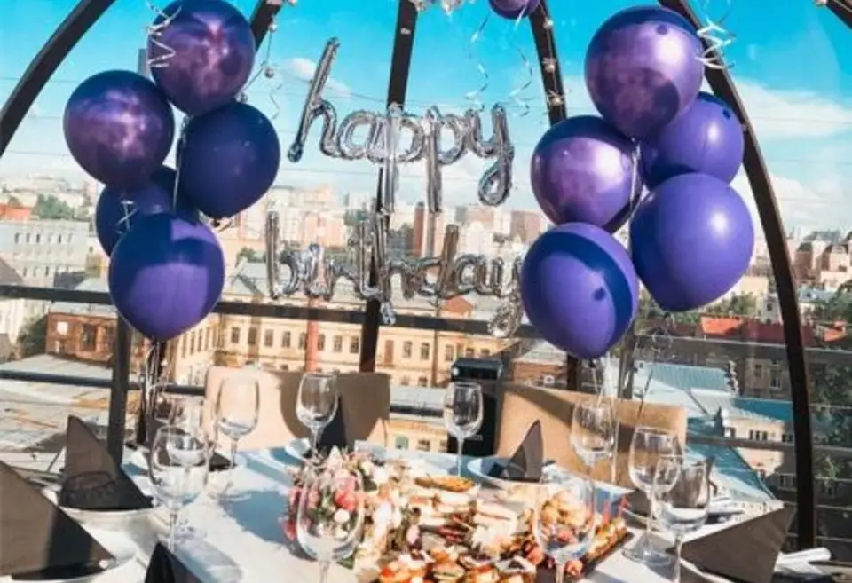 Панорама Москвы с купольного шатра RoofTop