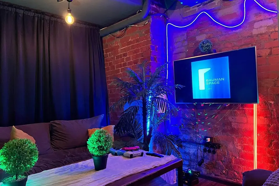 Караоке-система в лофте HOOKAH