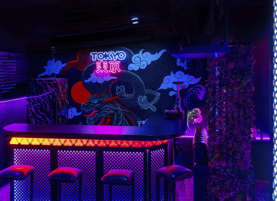 Фото площадки Японский киберпанк в лофте Tokyo Night Club с караоке и PS 5: 13