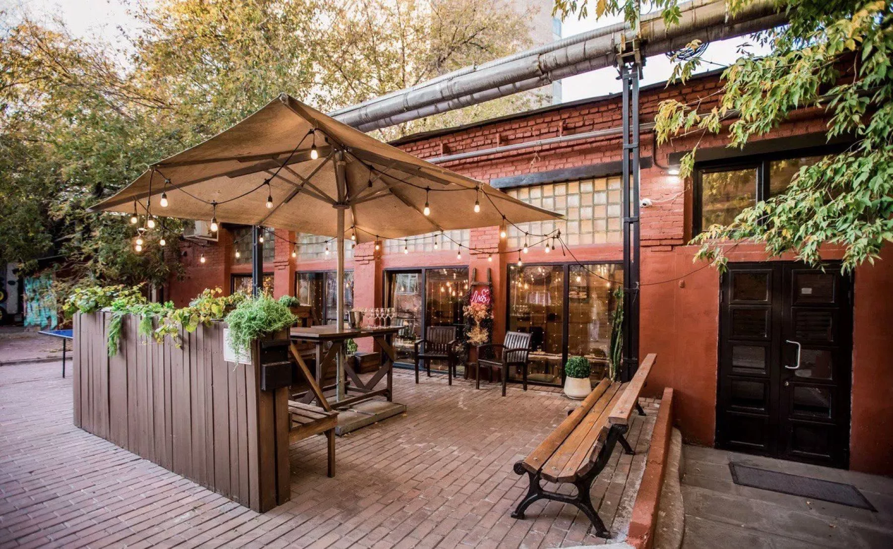 Фото площадки Лофт Garden - атмосферный лофт с большой летней верандой рядом с метро Электрозаводская: главное