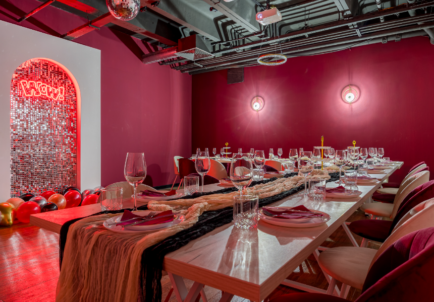 Фото площадки Холидей - бордовый лофт 50 м², ш. Дмитровское: изображение 5