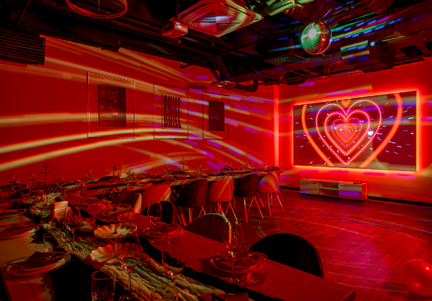 Фото площадки Холидей - бордовый лофт 50 м², ш. Дмитровское: изображение 6