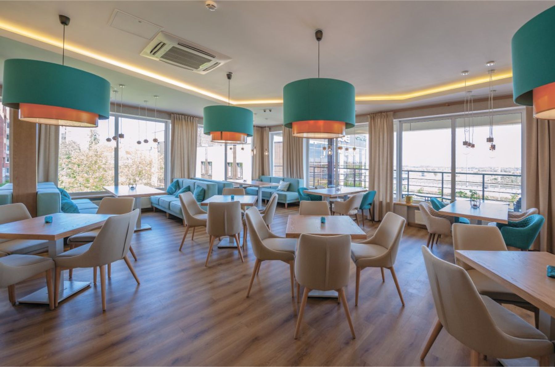 Ресторан Nordic - открытая кухня