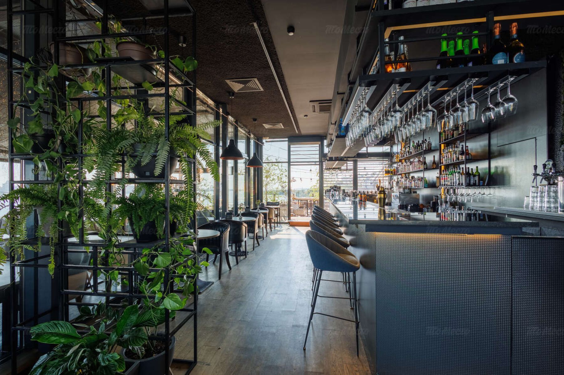 Панорамный вид с летней террасы