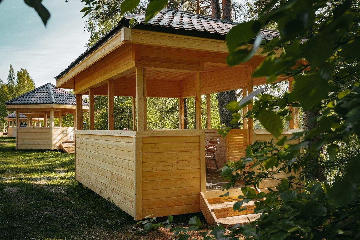 Беседка у Пасторского озера