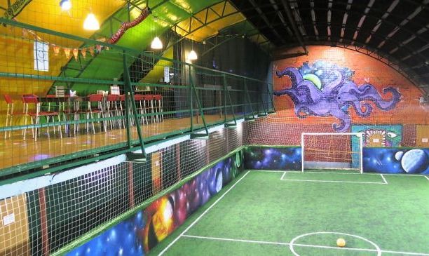 Раздевалка на спортивной площадке Dream Team