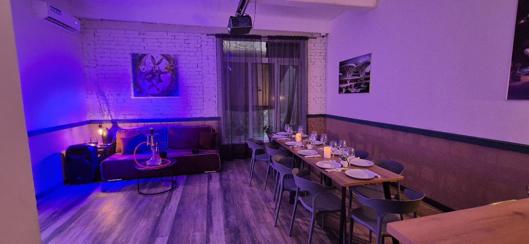 Барная стойка в лофте Руфер