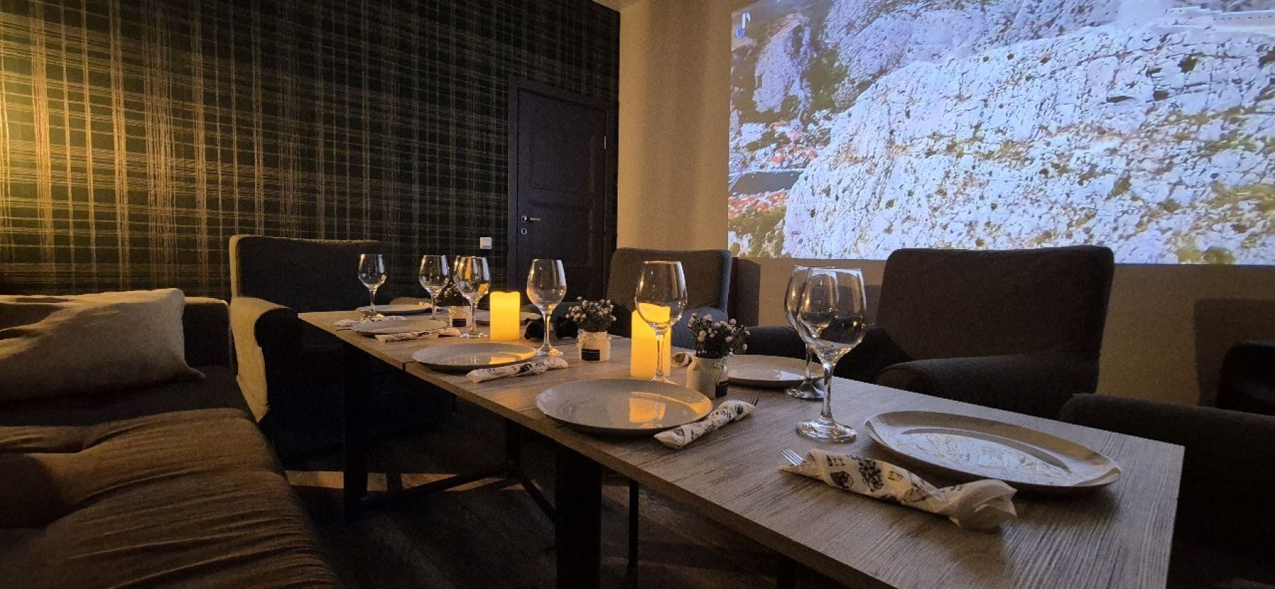 Кафе на ресепшн лофта Пулька