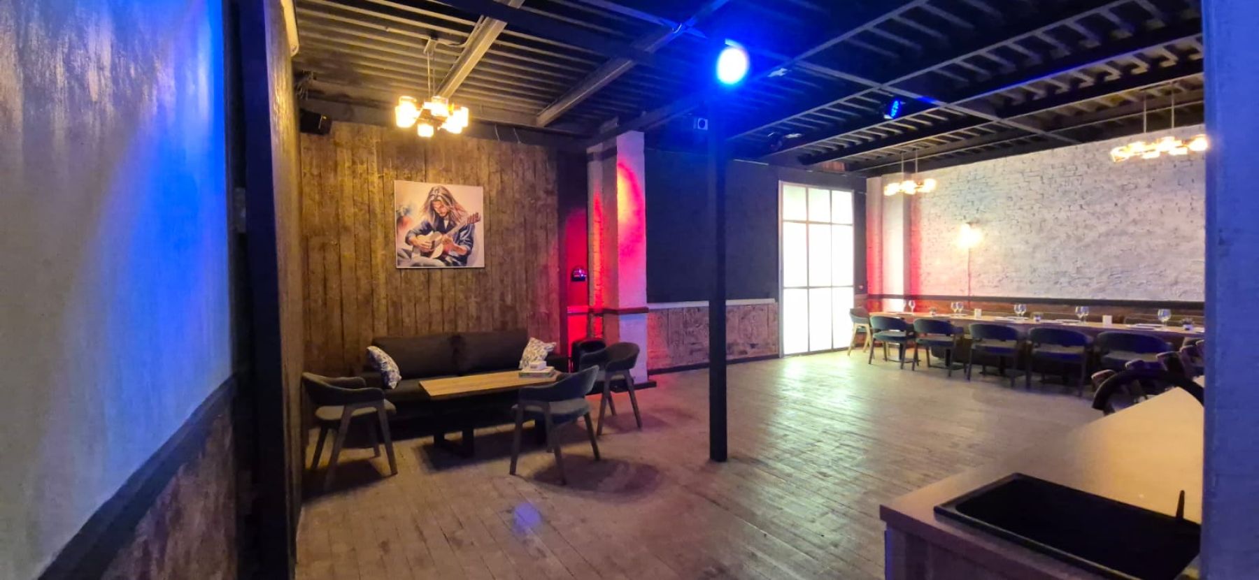 Зона для отдыха в Лофте Меркури