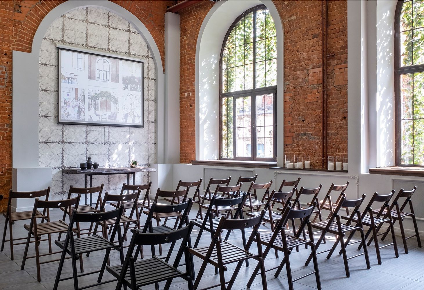 Зона для мероприятий в Geo Loft