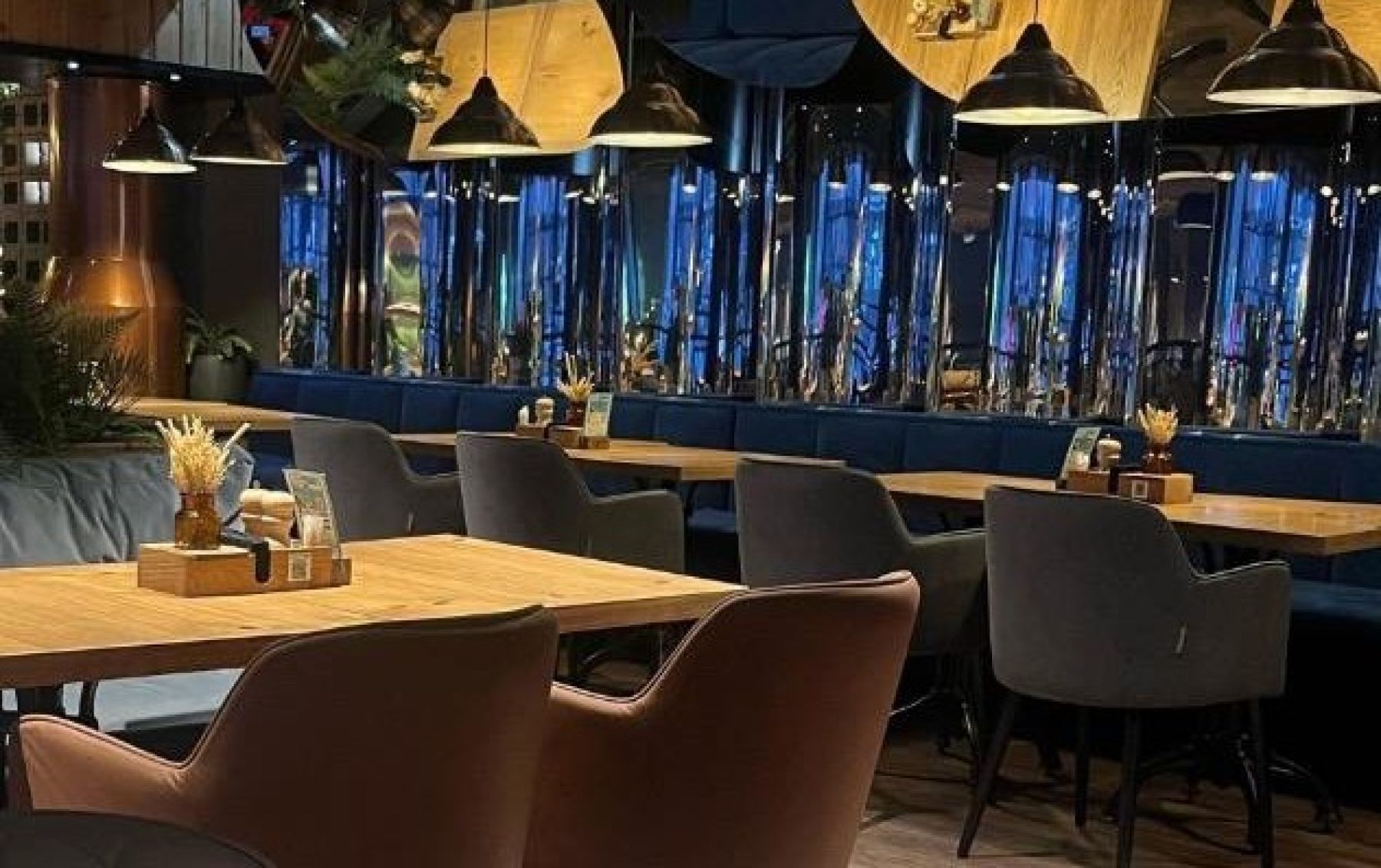 Лофт-ресторан Хамовники - вид зала