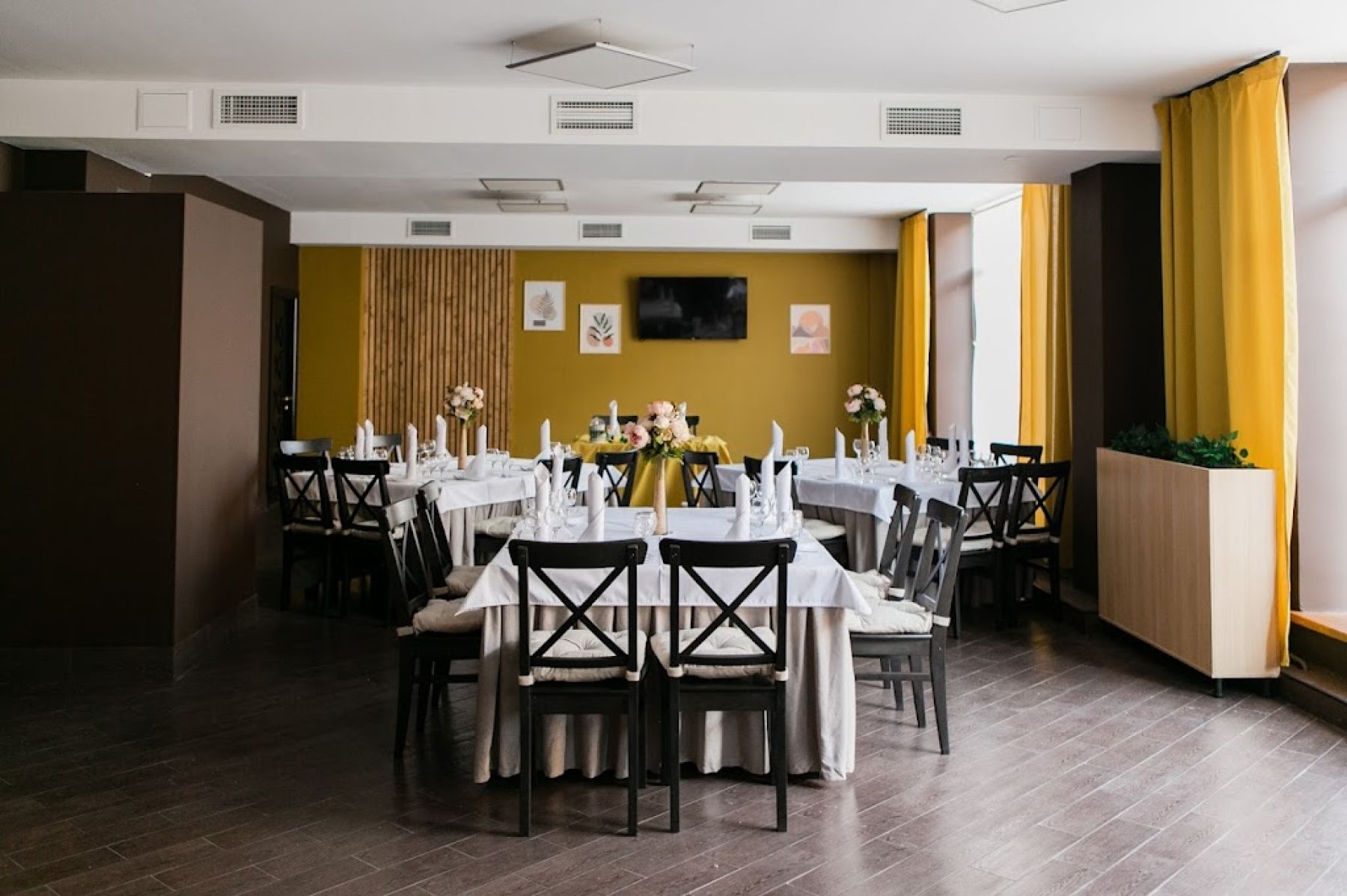 Зал ресторана Академия А для банкетов