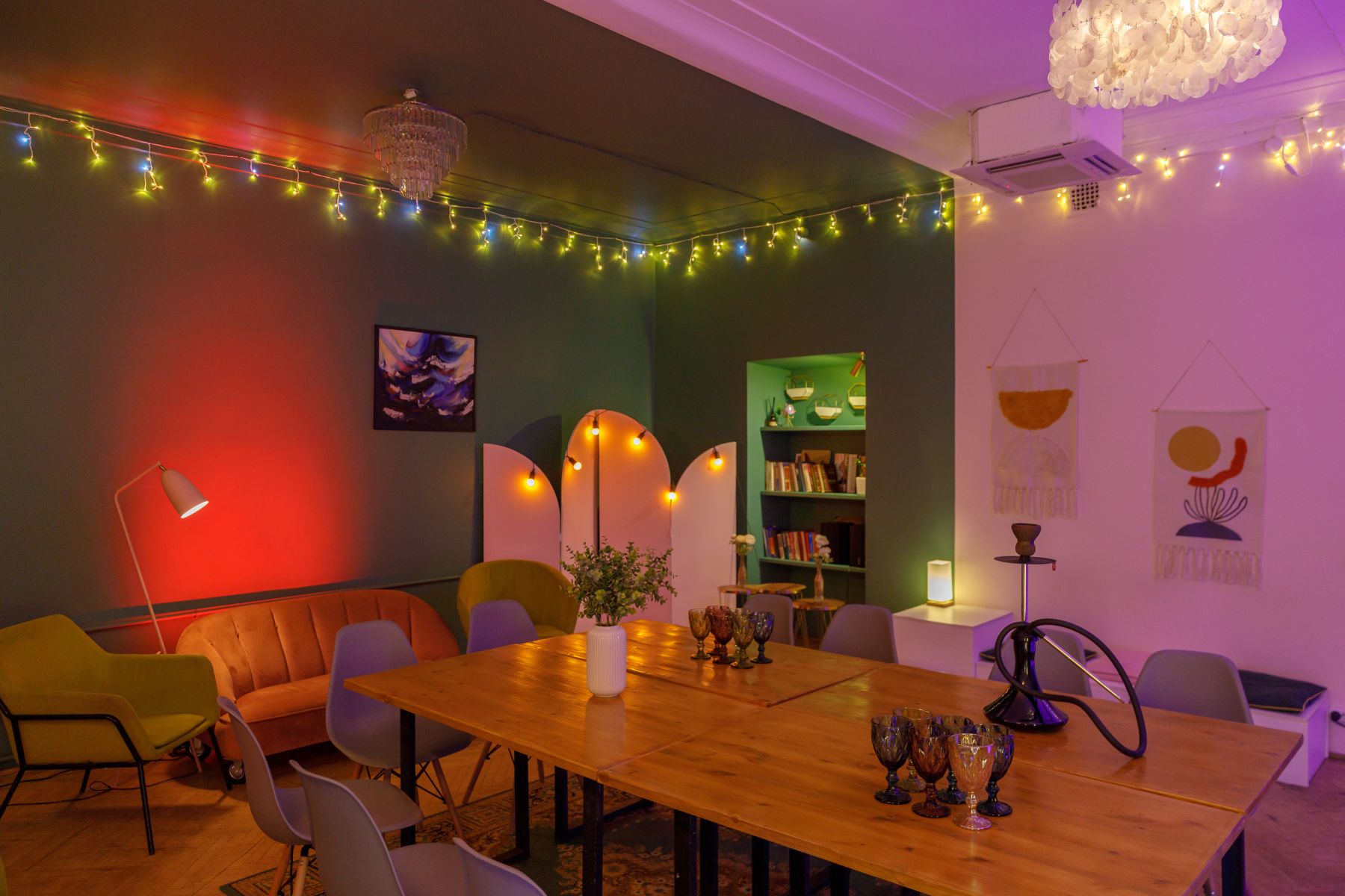 Интерьер лофта Мандарин