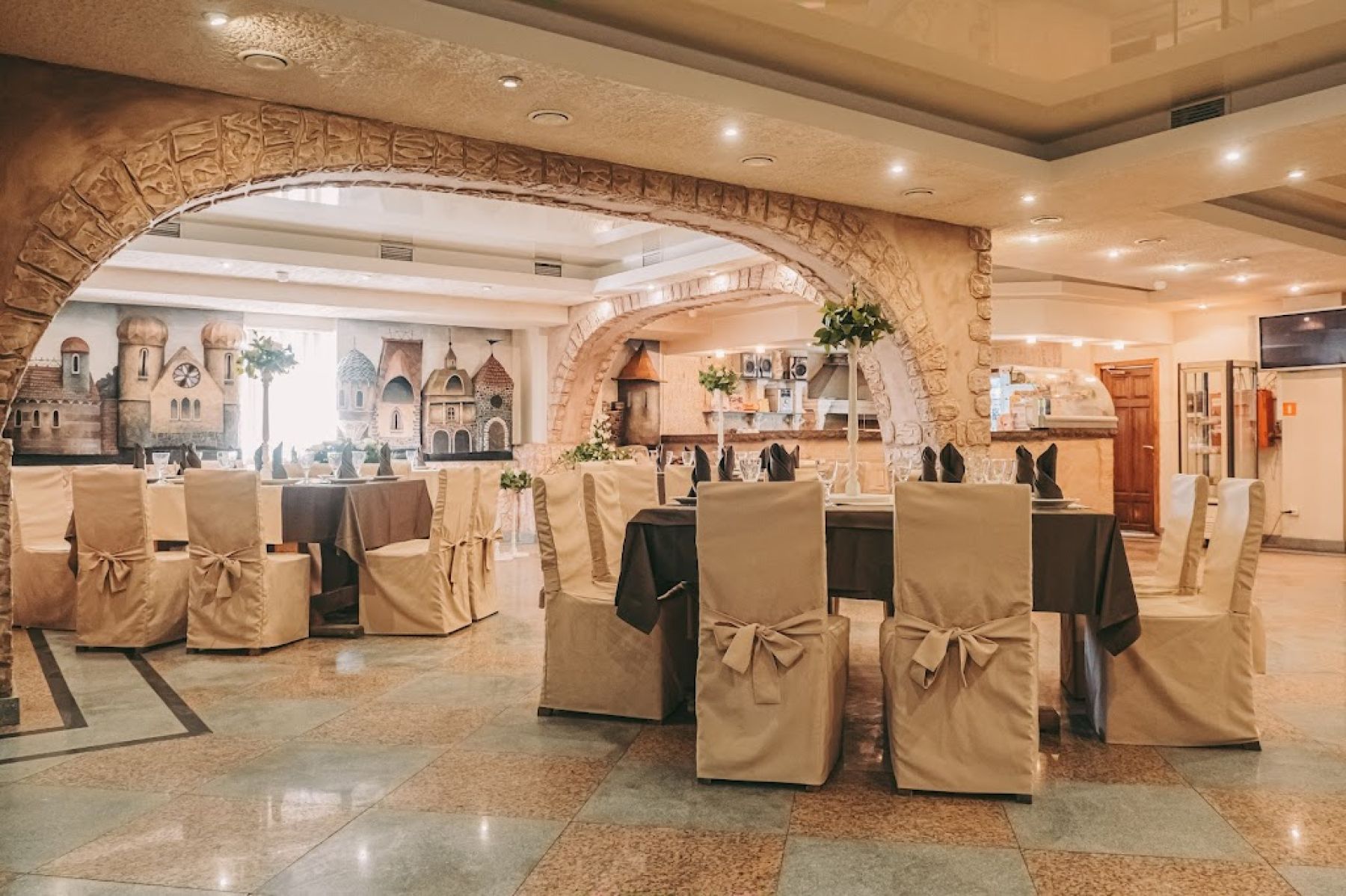 Кафе Старое Шале - банкетный зал