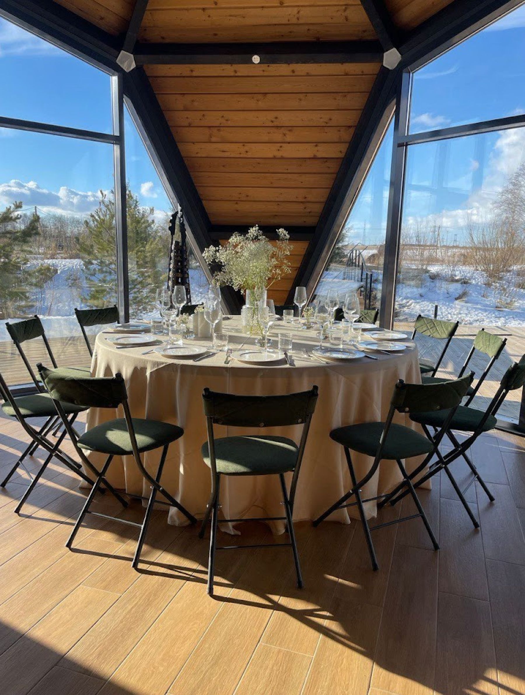 Свадебное оформление в банкетном зале