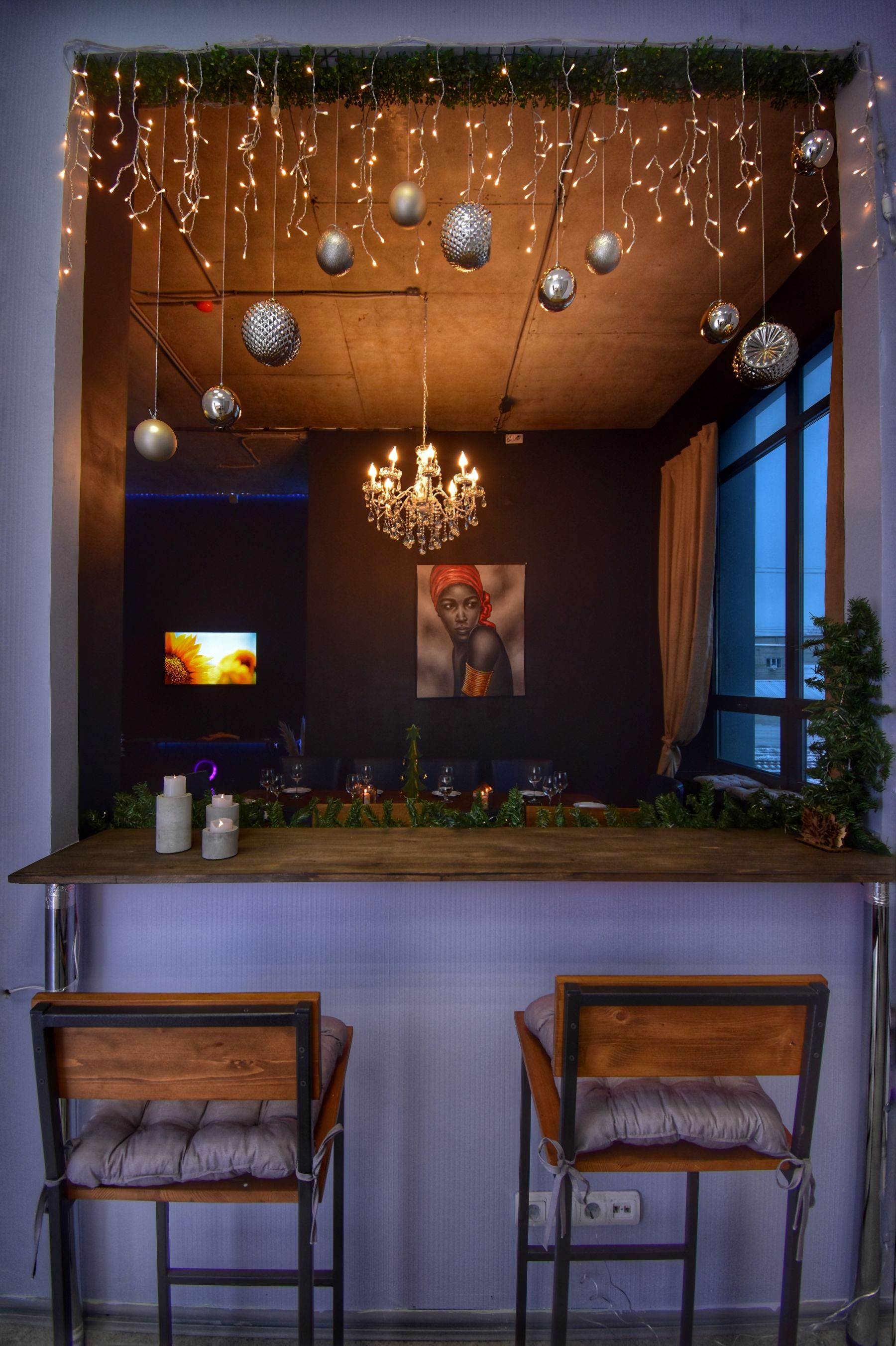 Лофт 222 - световая установка