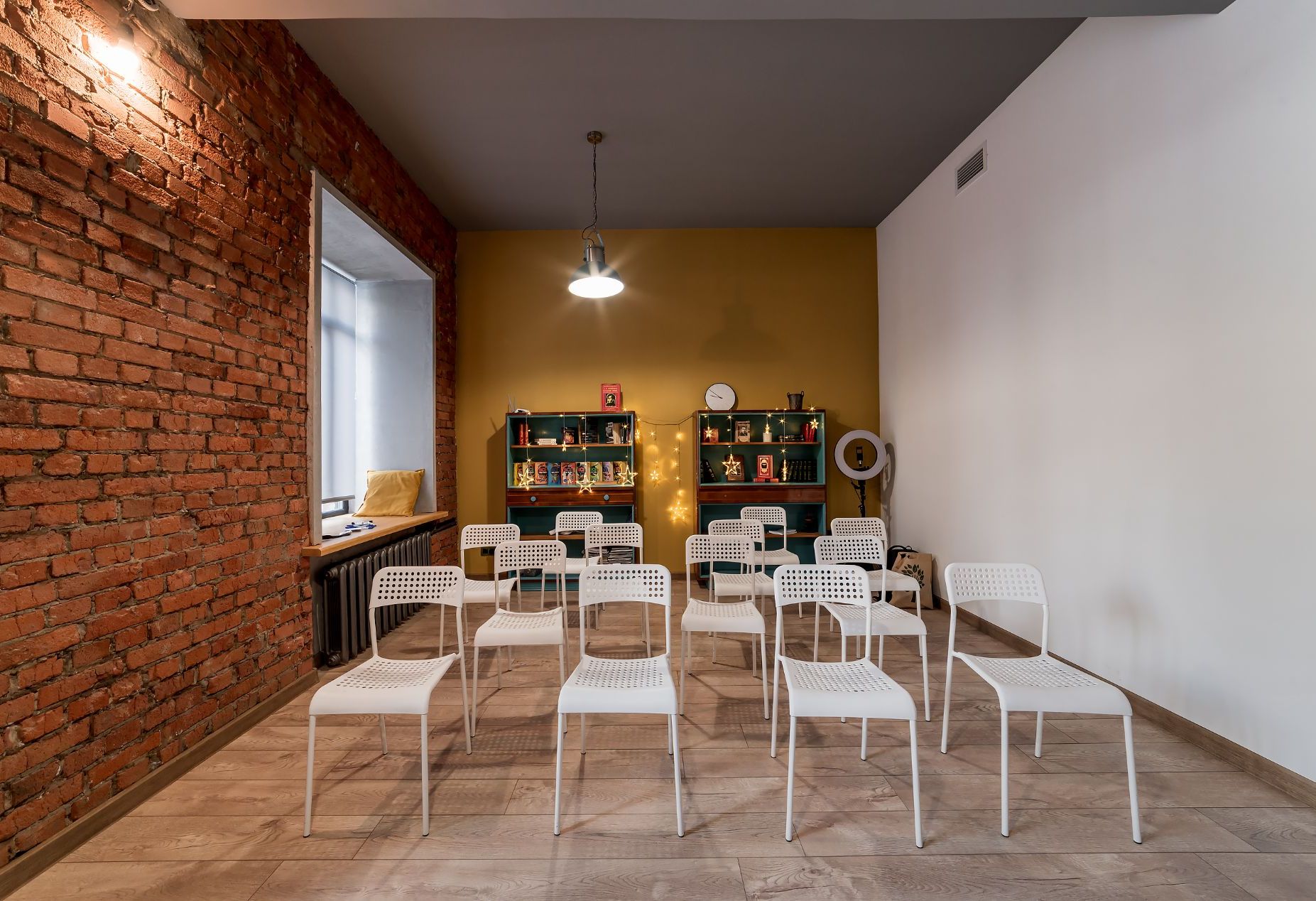 Уютная атмосфера лофта