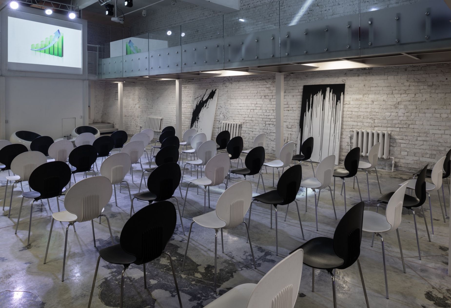 Зал лофта WHITE для свадеб