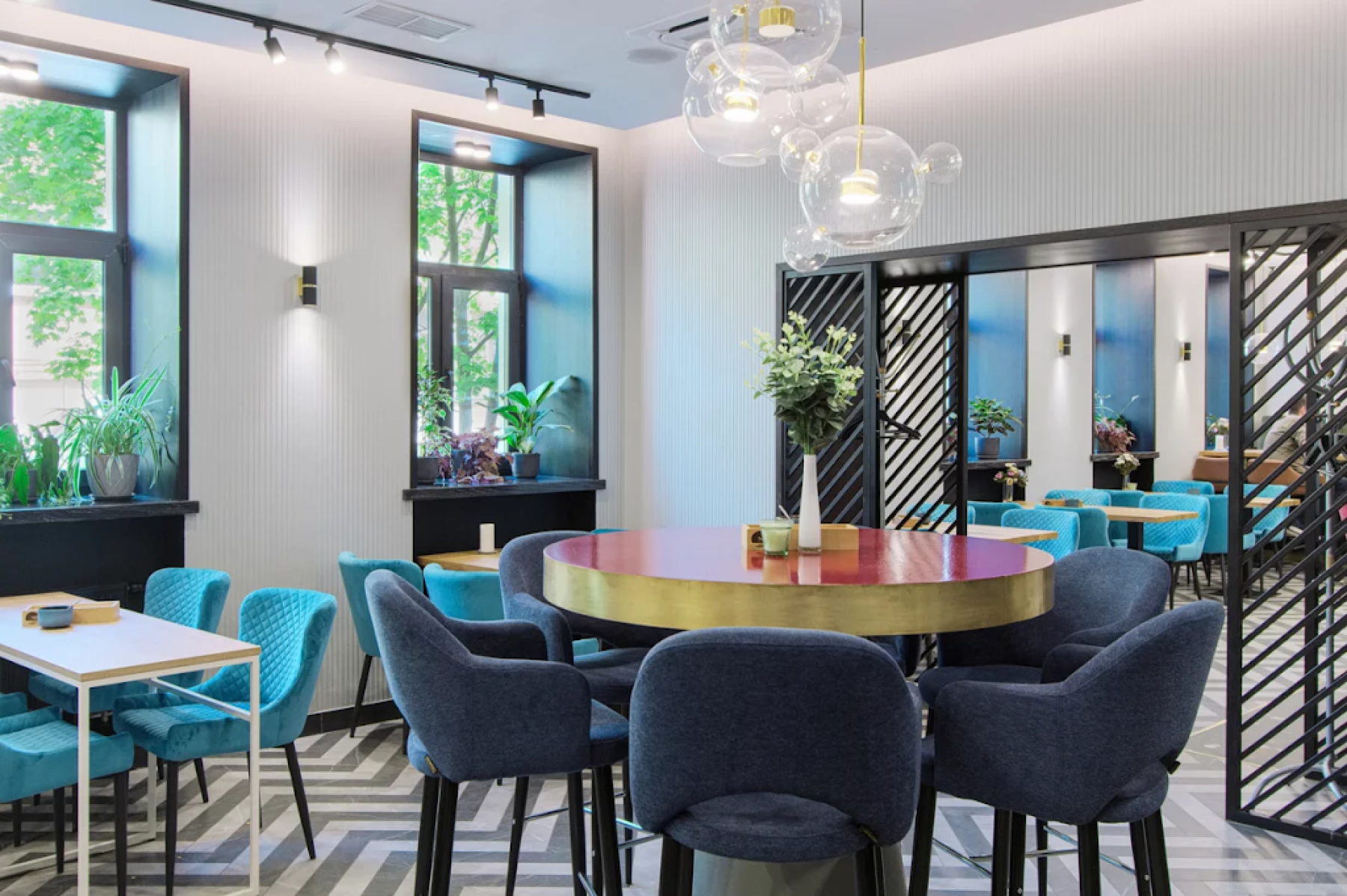 Зал ресторана MEET для мероприятий