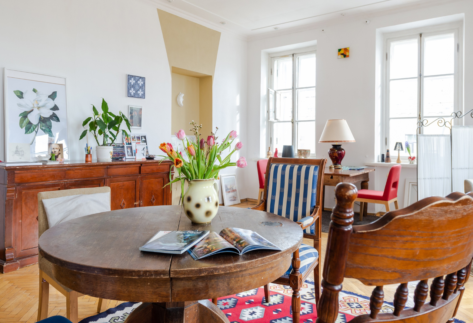 Панорамные окна лофта в Санкт-Петербурге