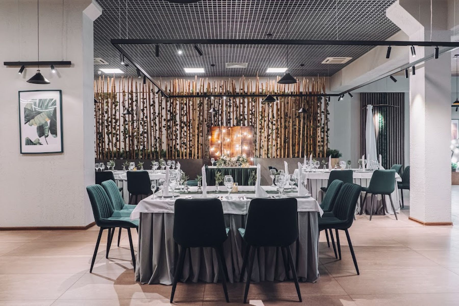 Интерьер банкетного зала Академия вкуса