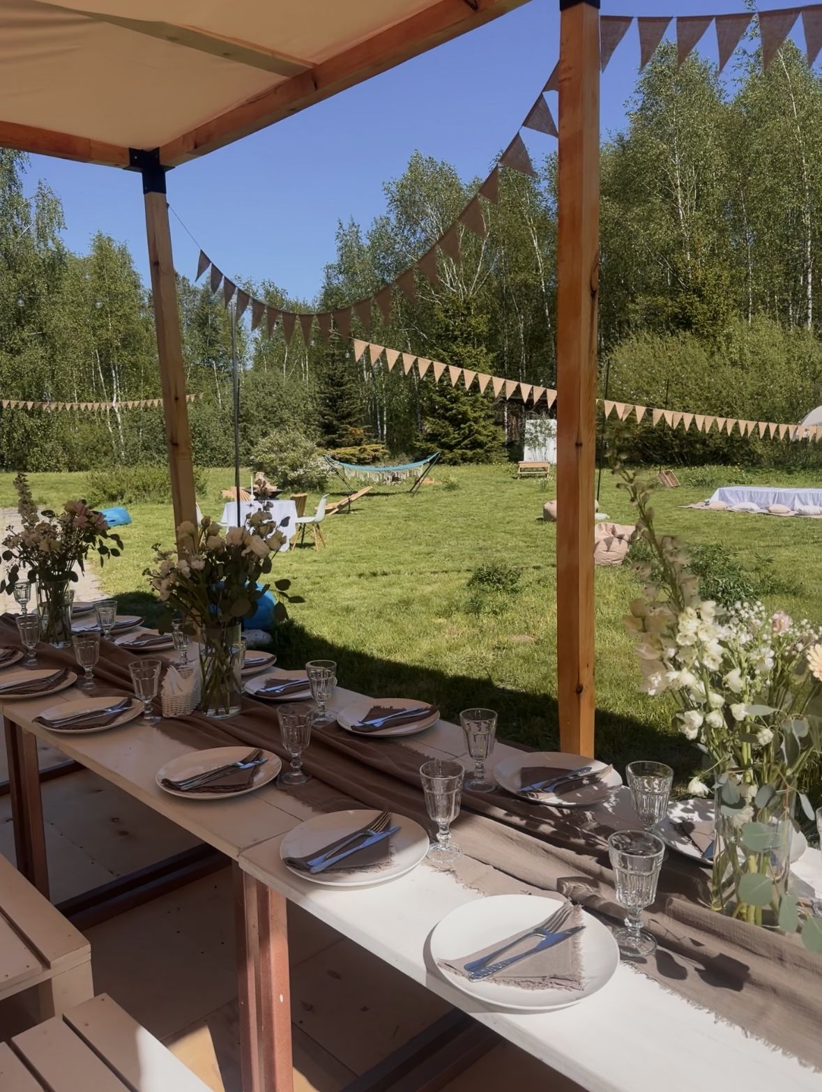 Гостиная зона на даче Дрепин