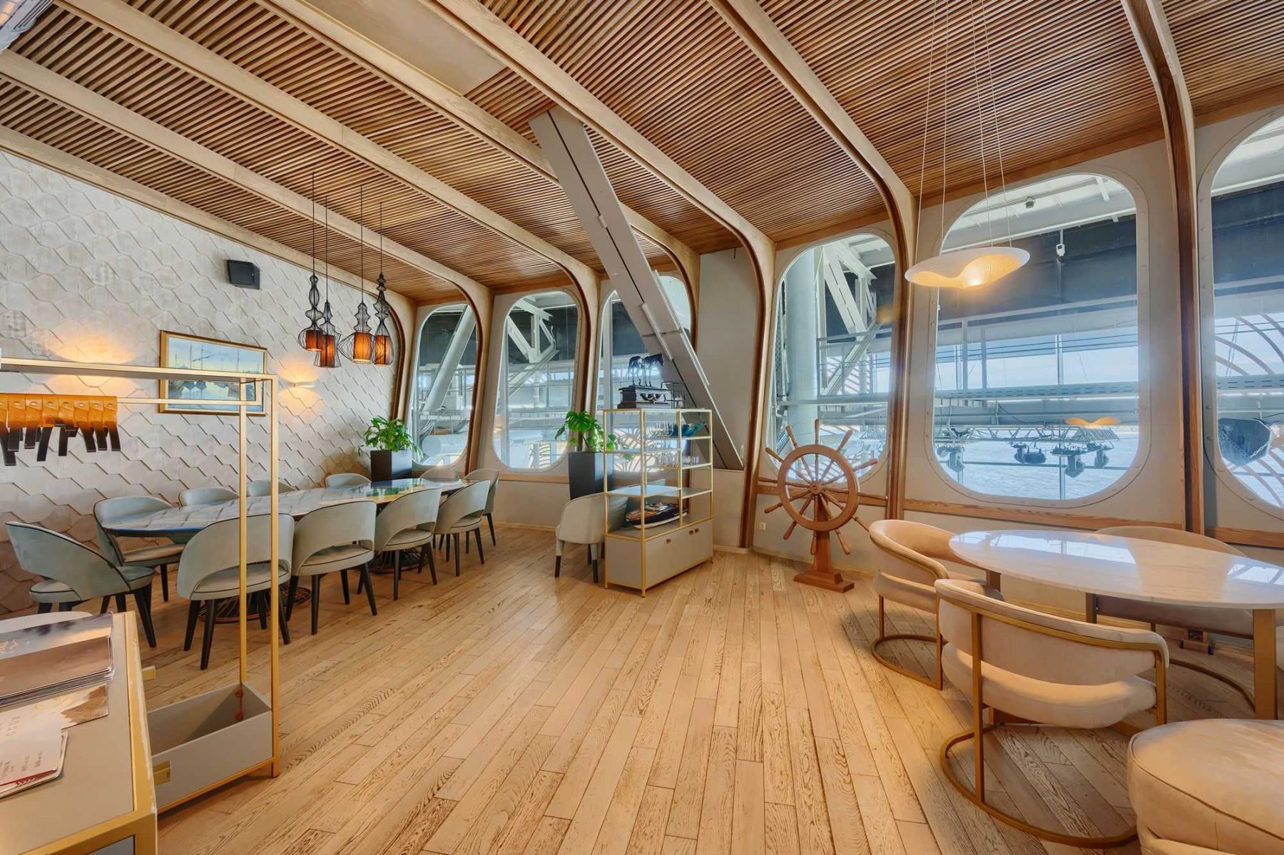 Зал ресторана «Река» для мероприятий