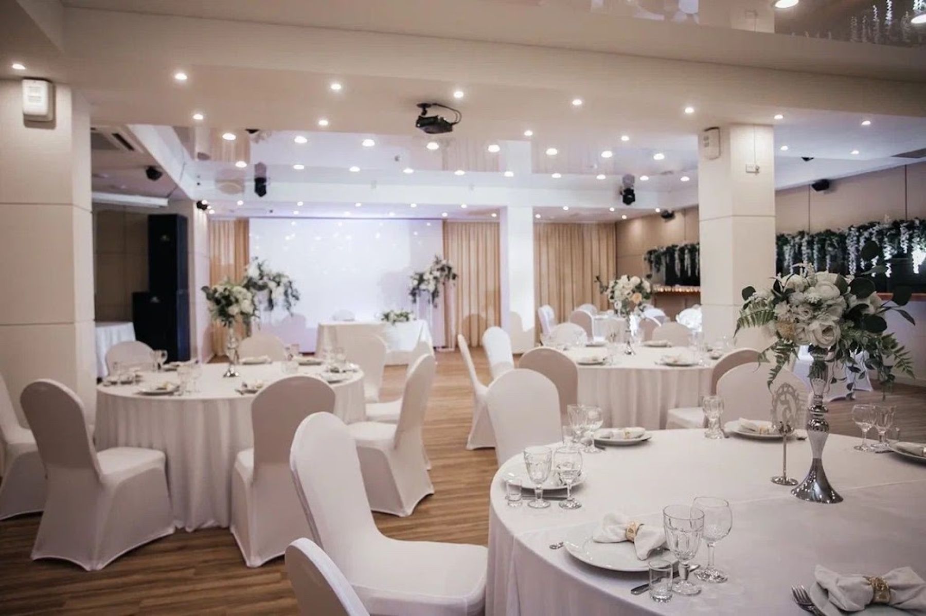 Велком-зона в зале «Фестиваль»