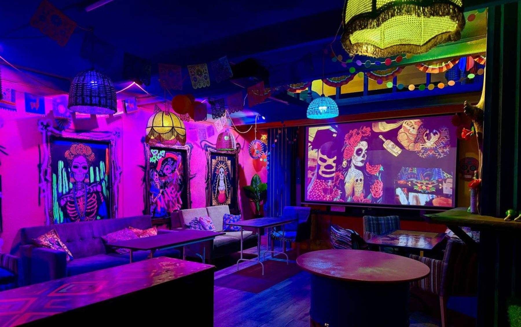 Яркий лофт в мексиканском стиле на Шоссе Энтузиастов