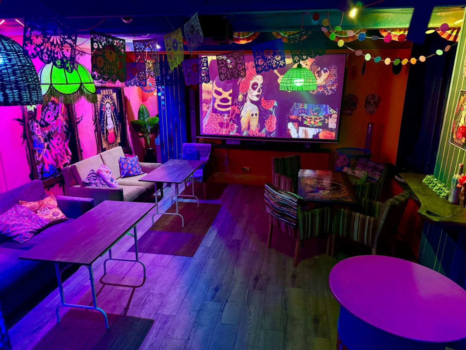 Уголок для отдыха в лофте