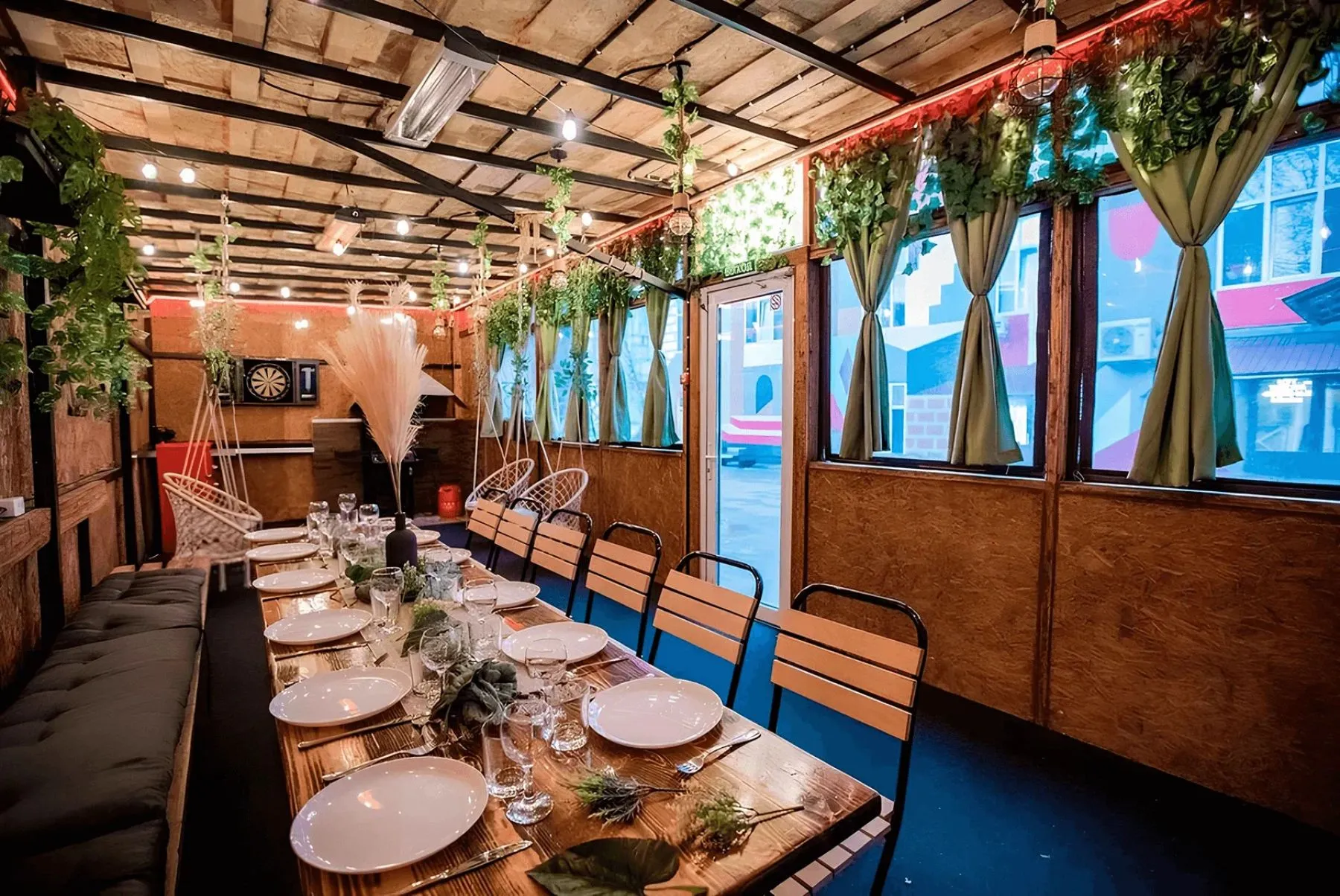 Зона для отдыха в лофте WILD WEST