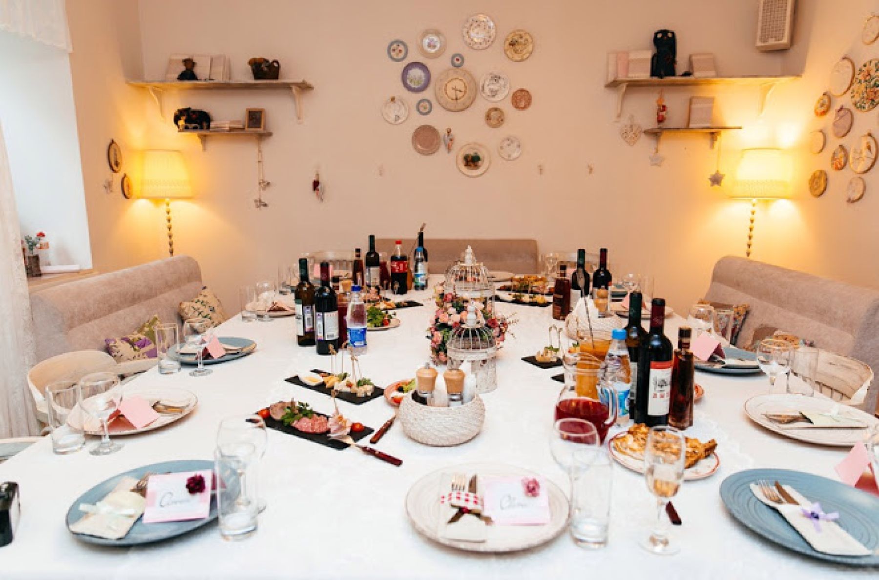 Кафе Клумба - уютная атмосфера