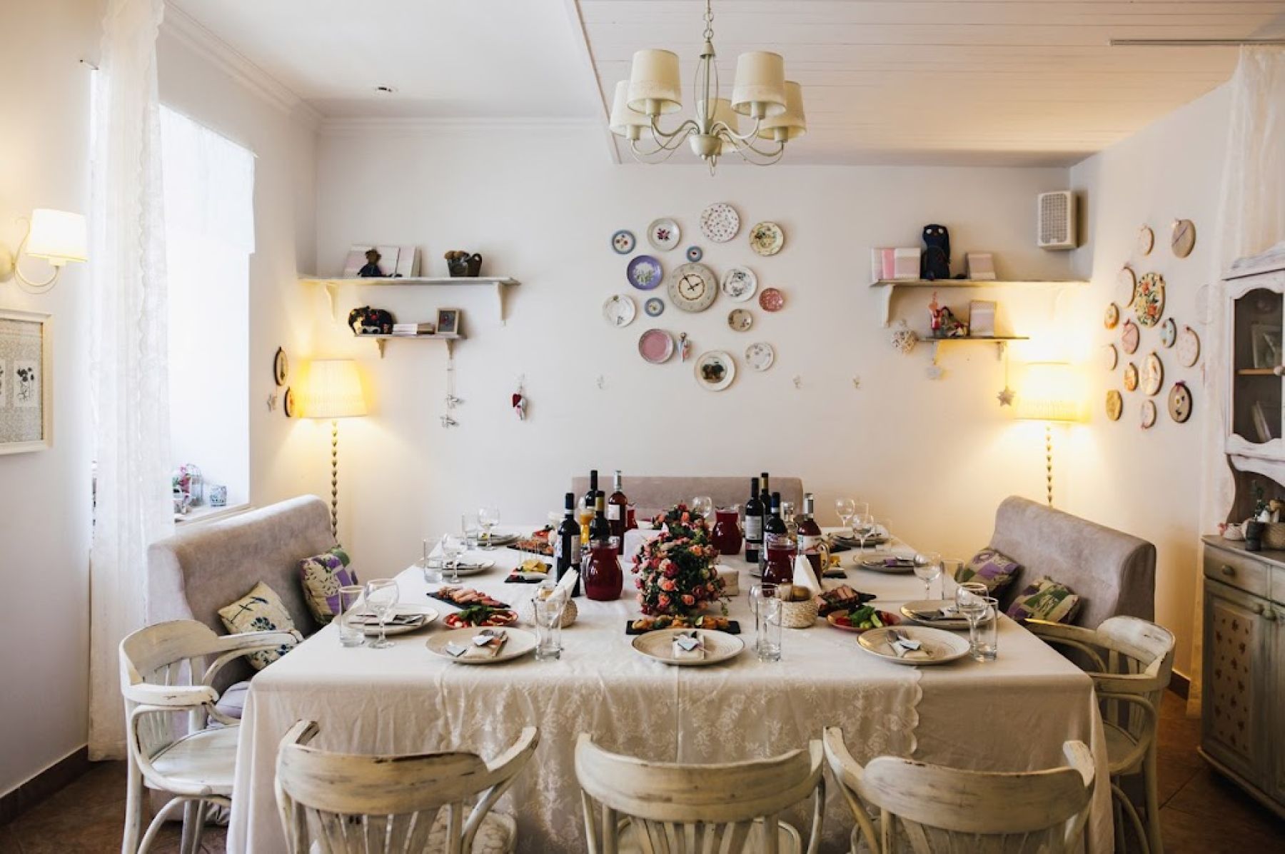 Кафе Клумба - интерьер