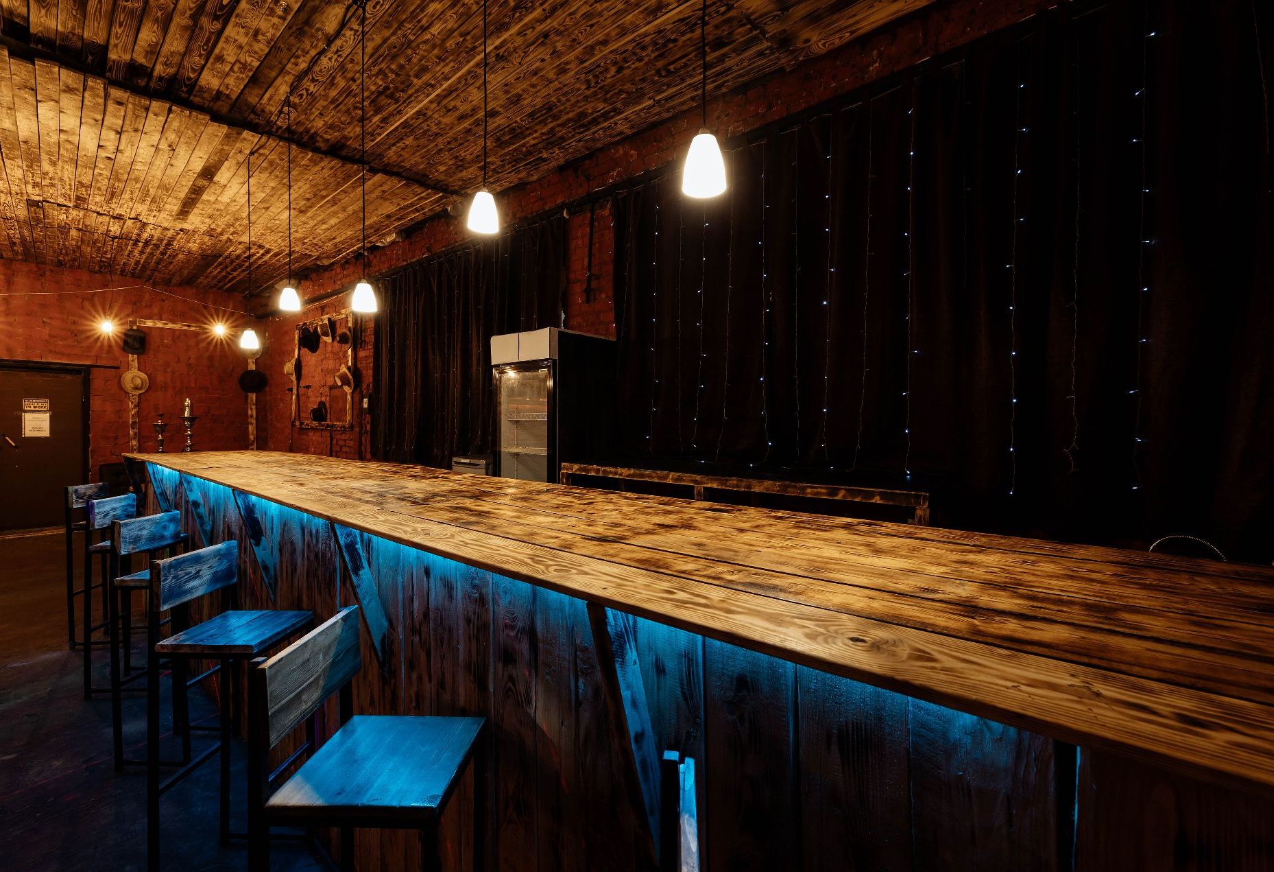 Зона для мероприятий в стиле Дикого Запада