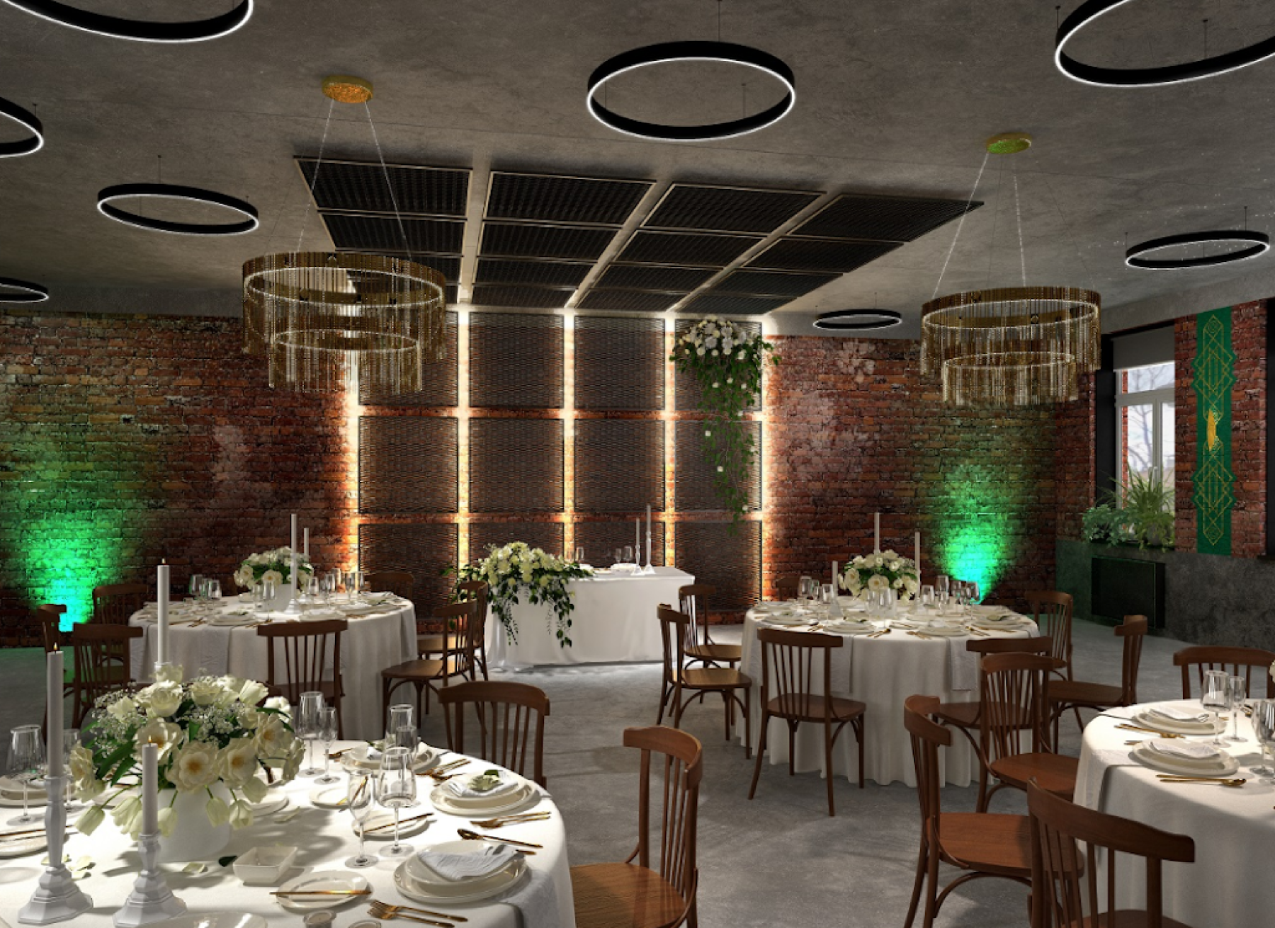 Банкетный зал «Food Factory Russia» - общий вид