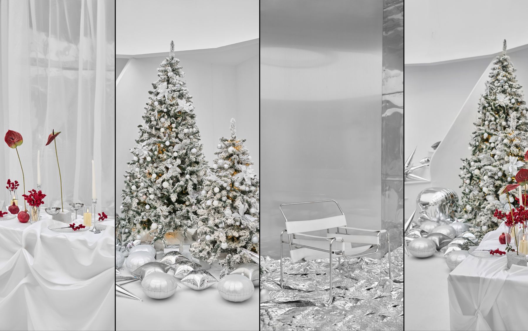 Студия 31 - белый зал под стеклянным куполом