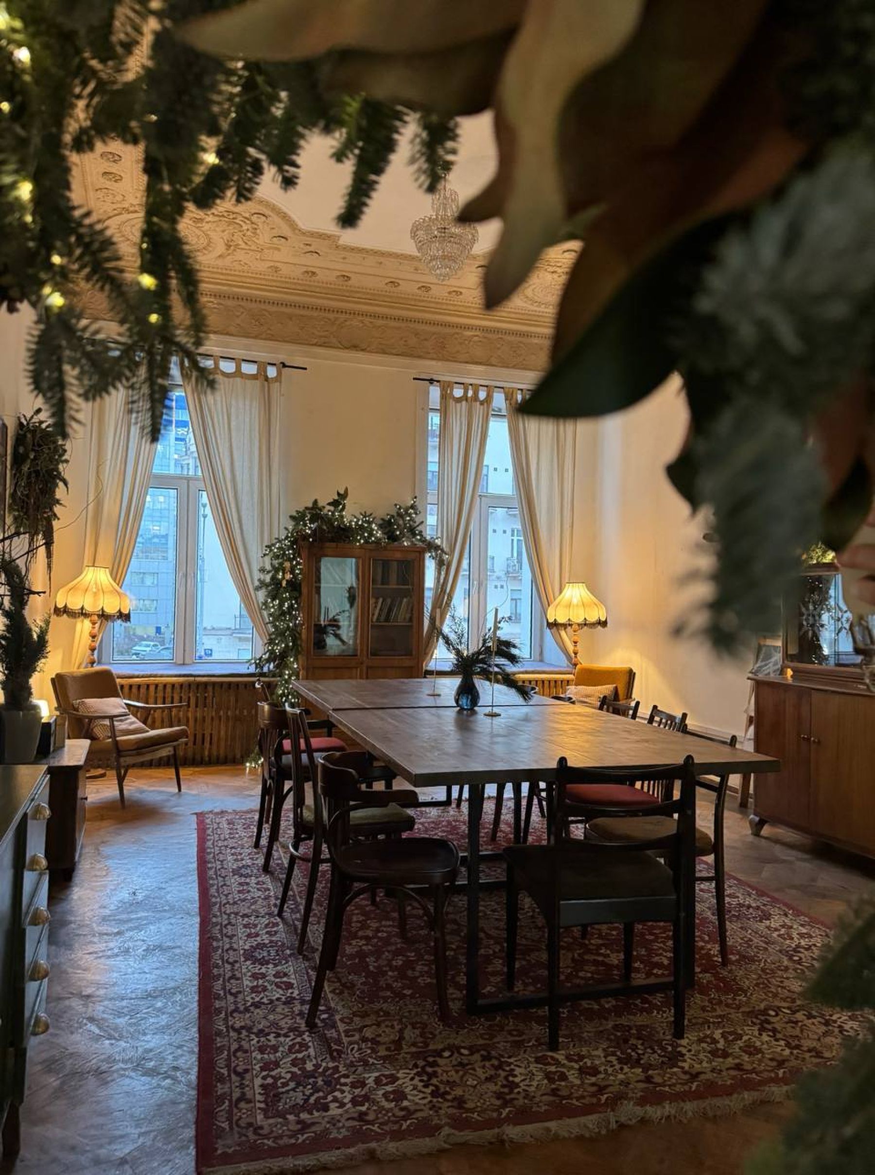 Зона для мероприятий в творческом пространстве на Проспекте Мира