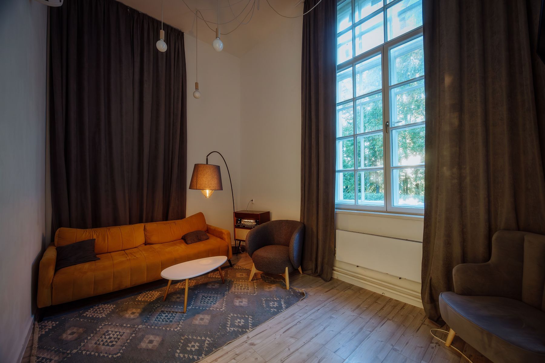 Веранда на свежем воздухе в Сканди Loft Engage