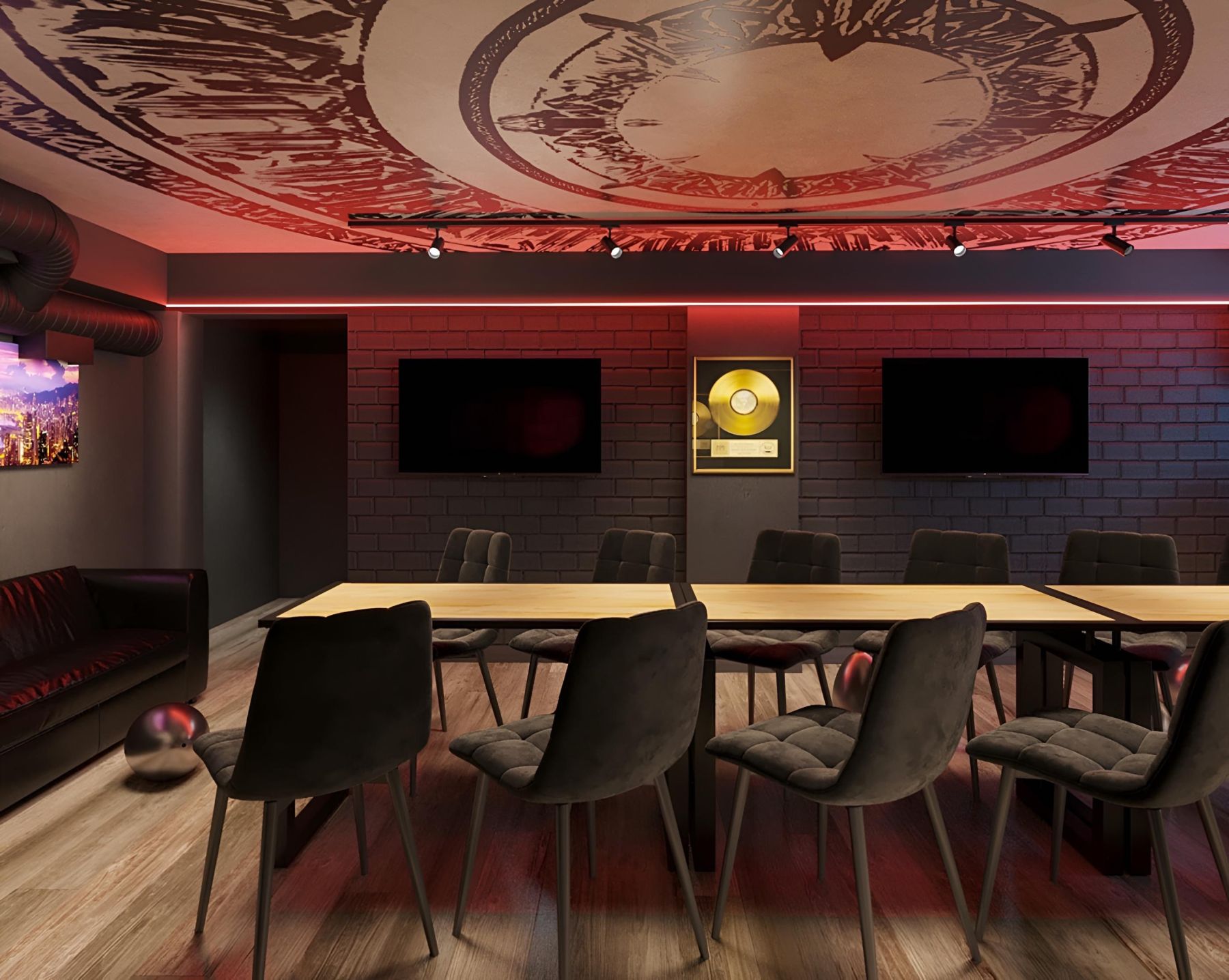 Профессиональное оборудование в лофте Октава