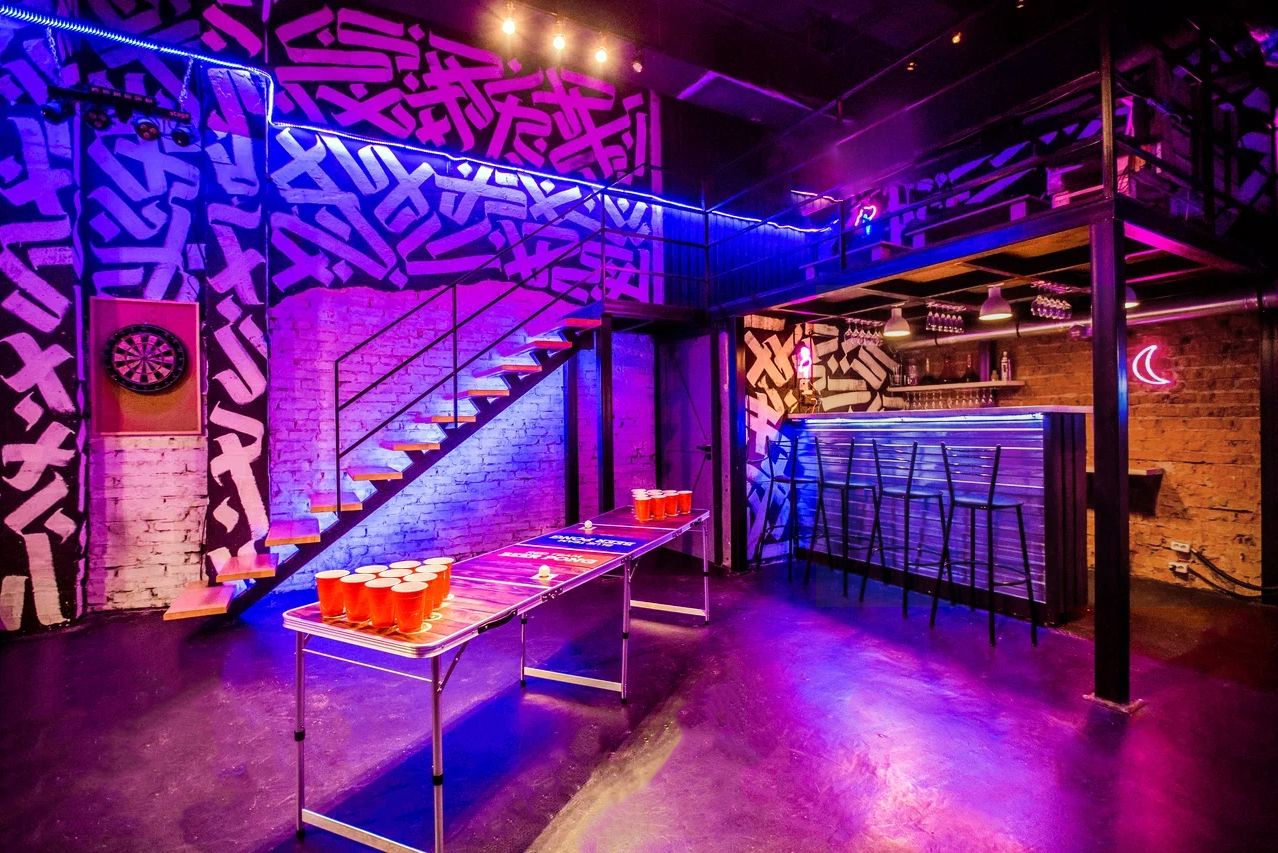 Барная стойка в лофте X13