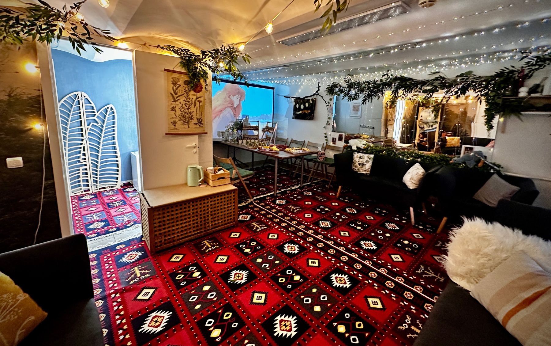 Уютный интерьер лофта Притяжение в Москве