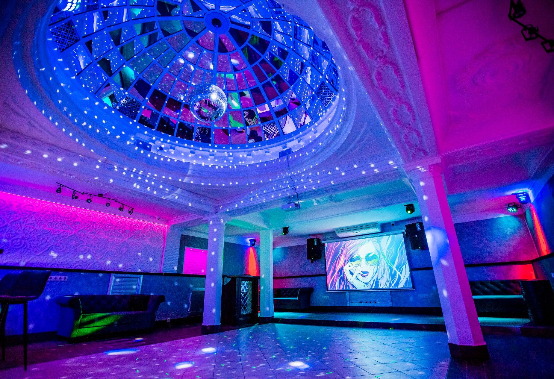 Лофт Premier с зеркальным куполом - общий вид