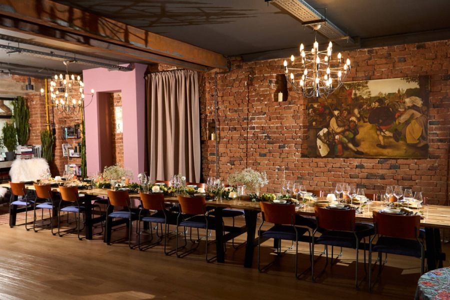 Оборудование для презентаций в лофте COOK&PARTY