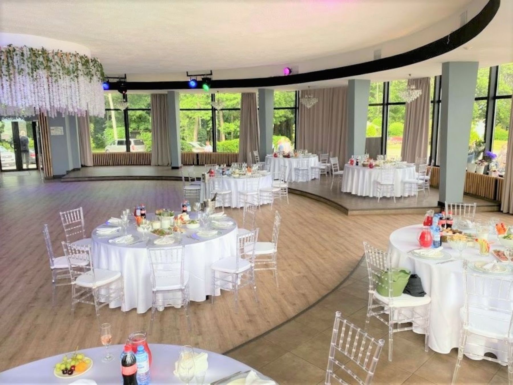 Внутреннее оформление банкетного зала Панорама