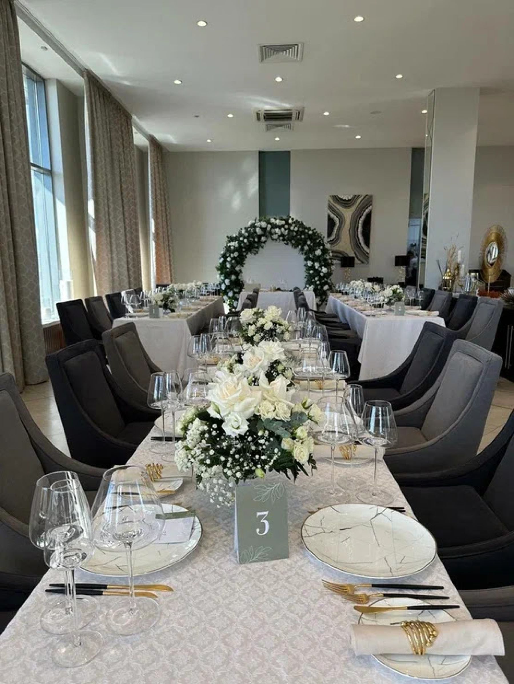 Банкетный зал Lahta Plaza - интерьер