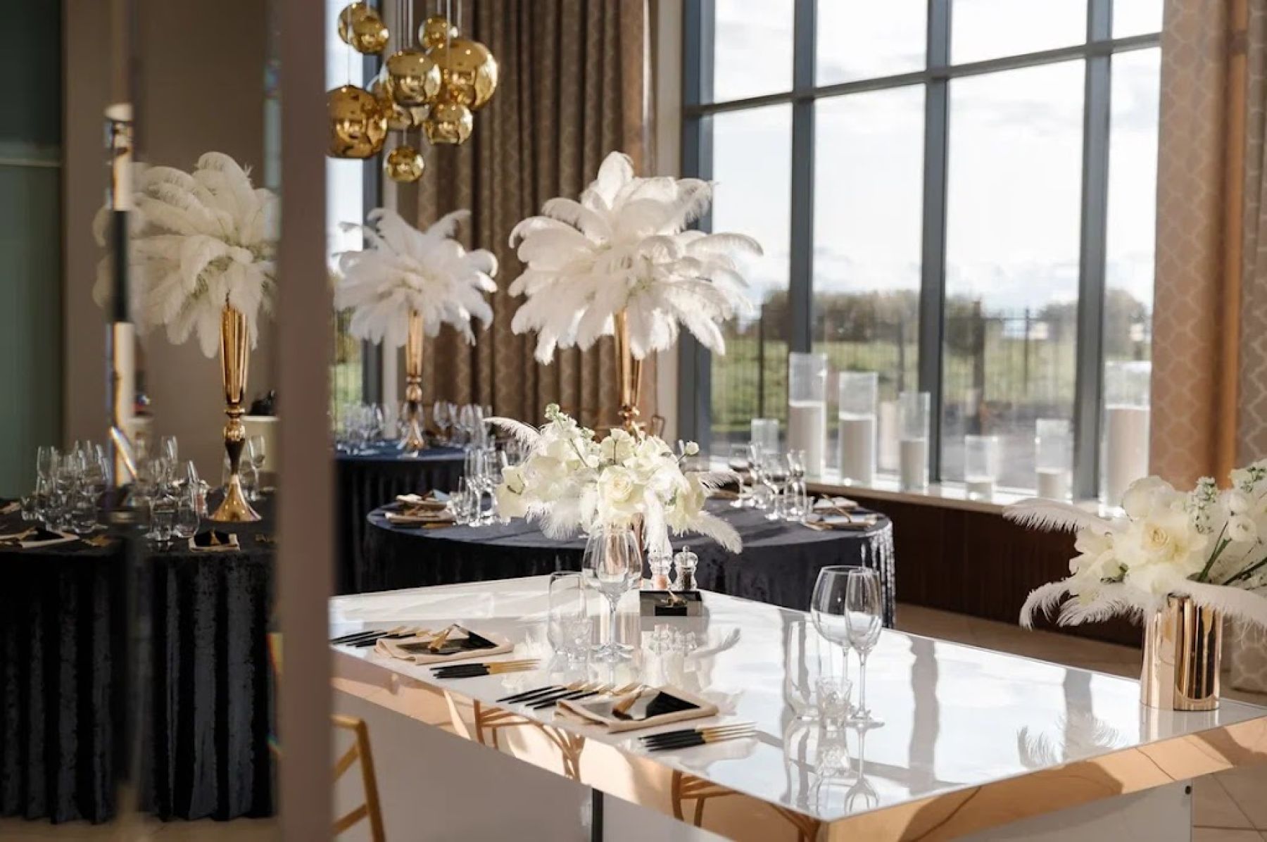 Банкетный зал Lahta Plaza - уютная атмосфера