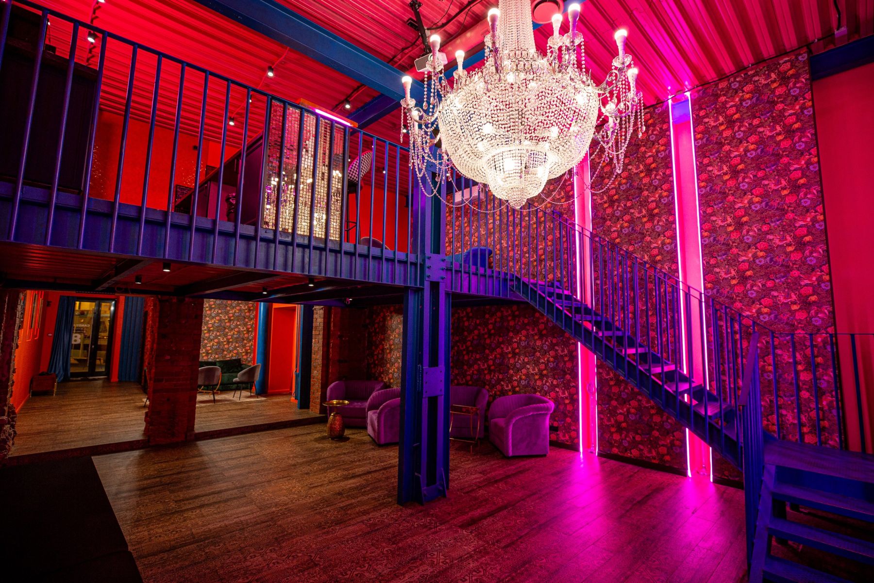 Барная зона в Candy Loft