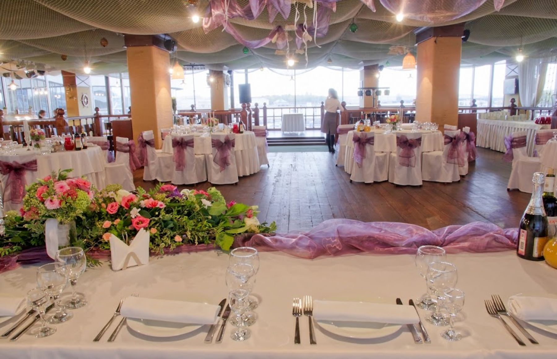 Панорама из ресторана Беринг